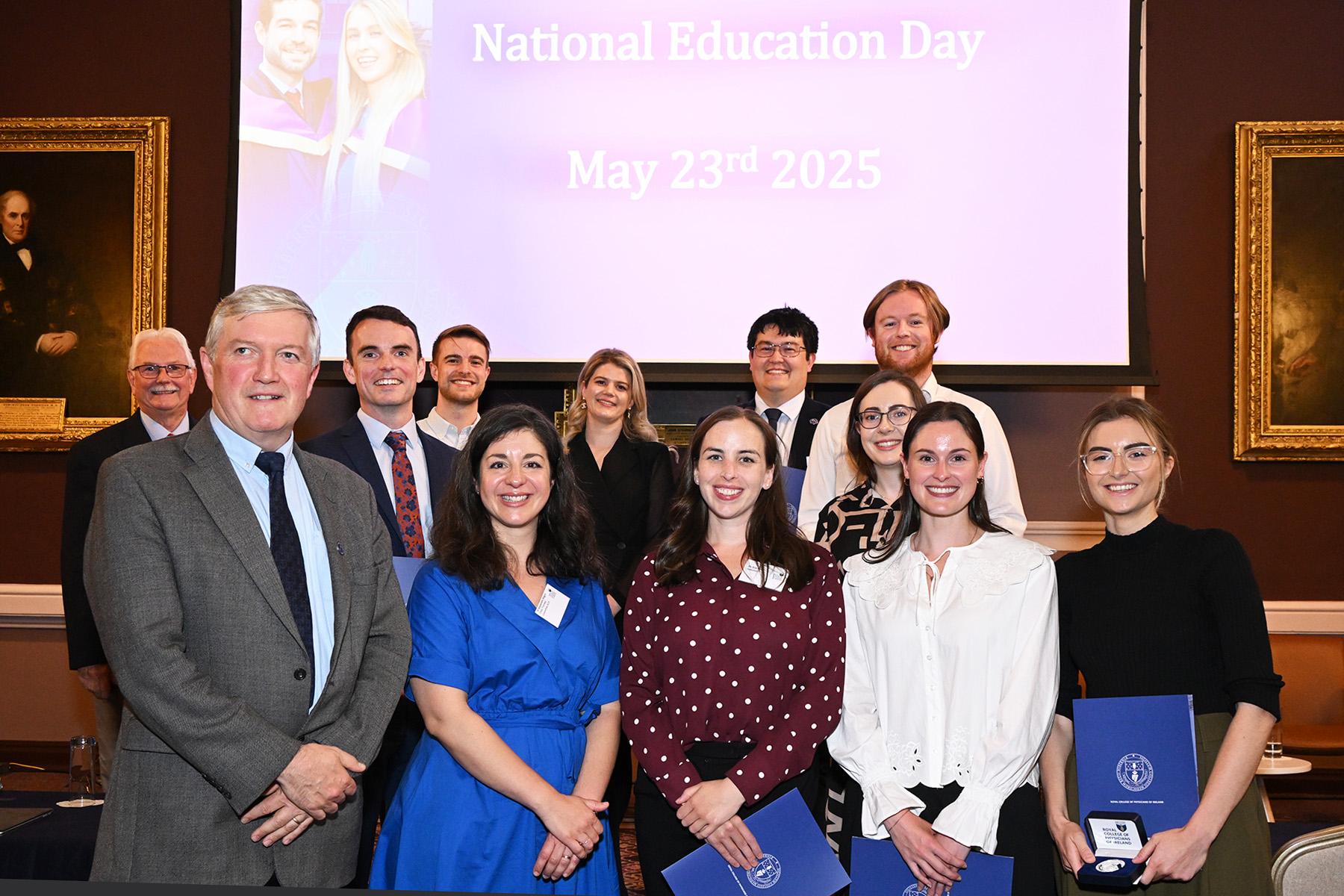Winners at the 2025 RCPI Trainee and Trainer awards